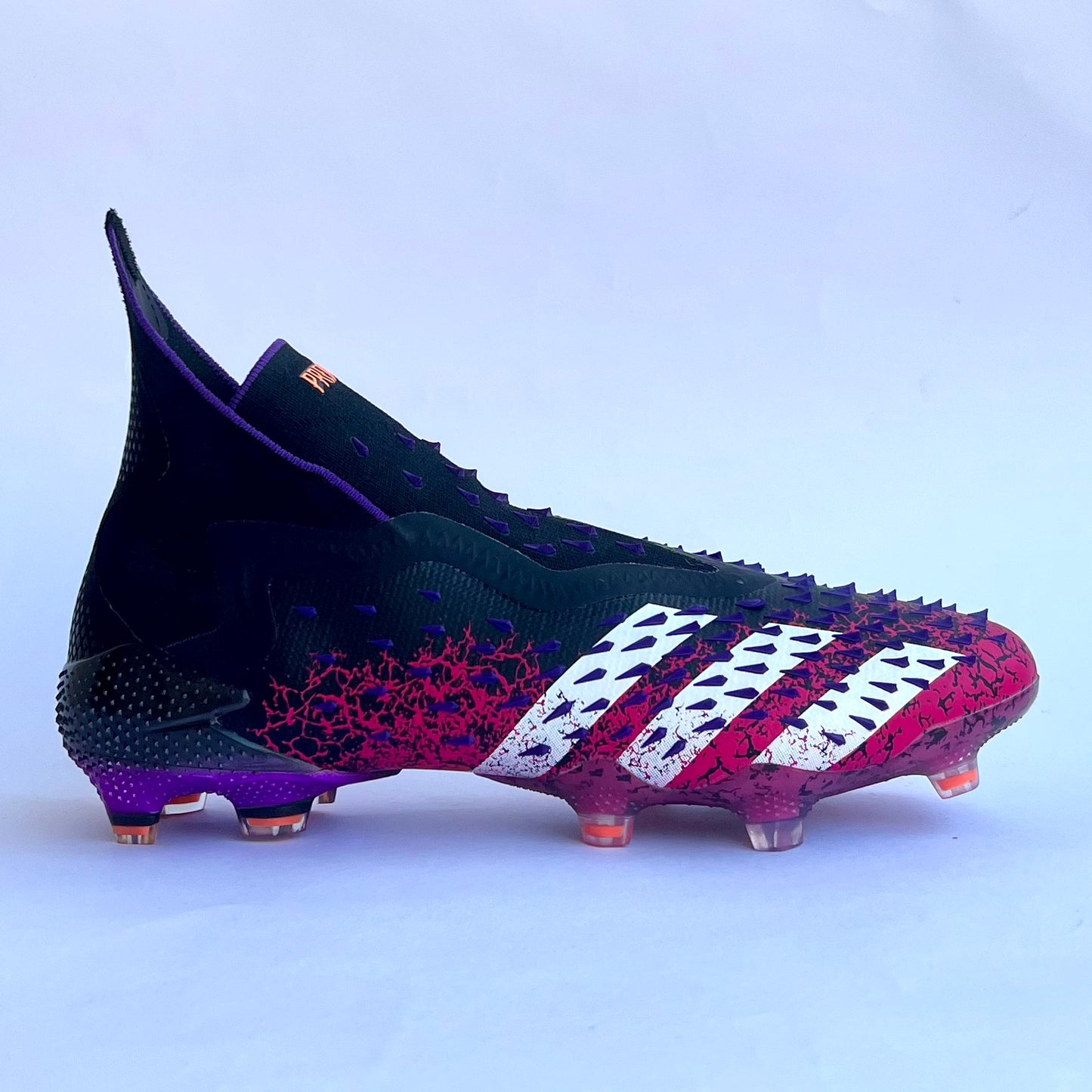 Adidas Jr. Predator Freak Plus FG (black red)