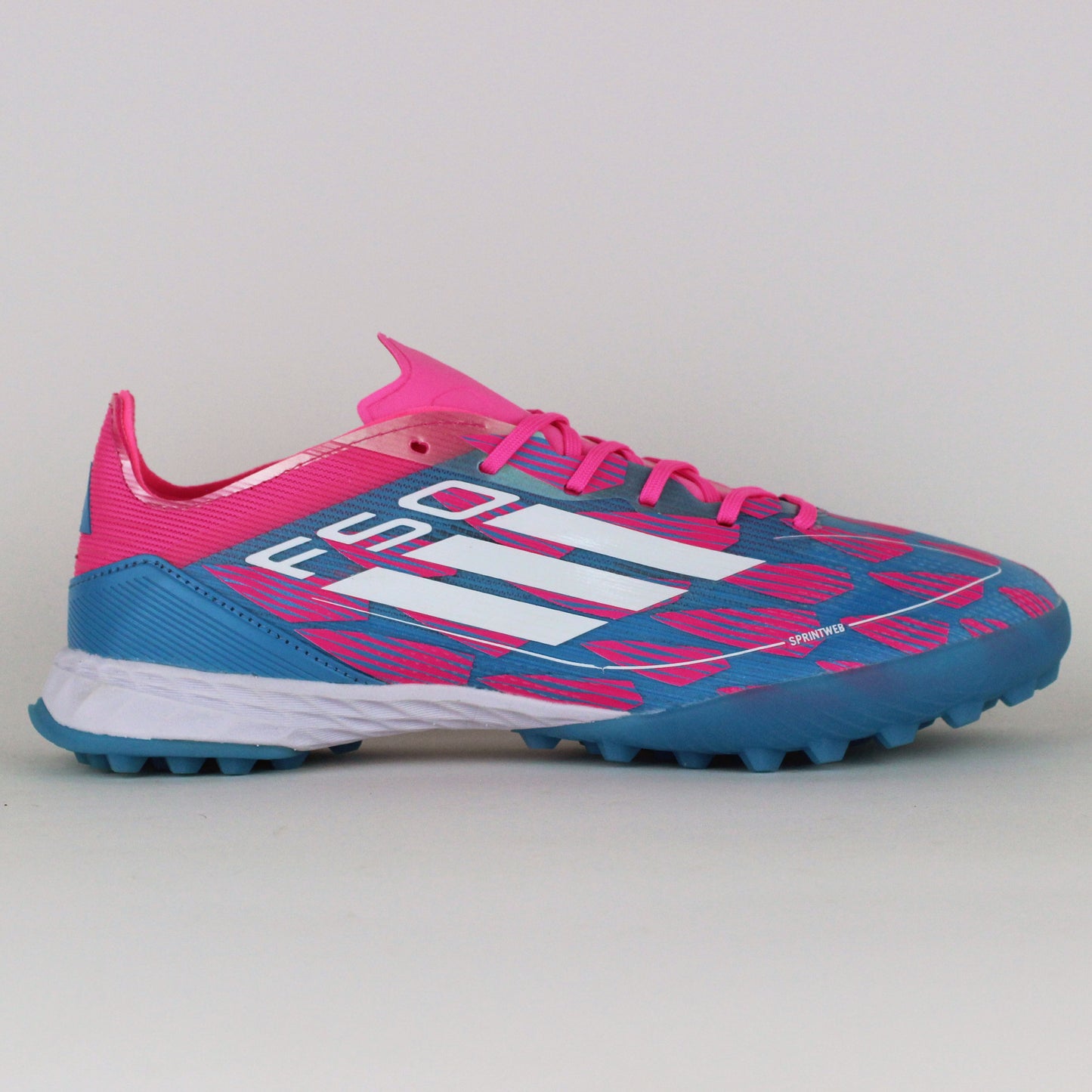 Turf Adidas F50 Laces (blue-pink)