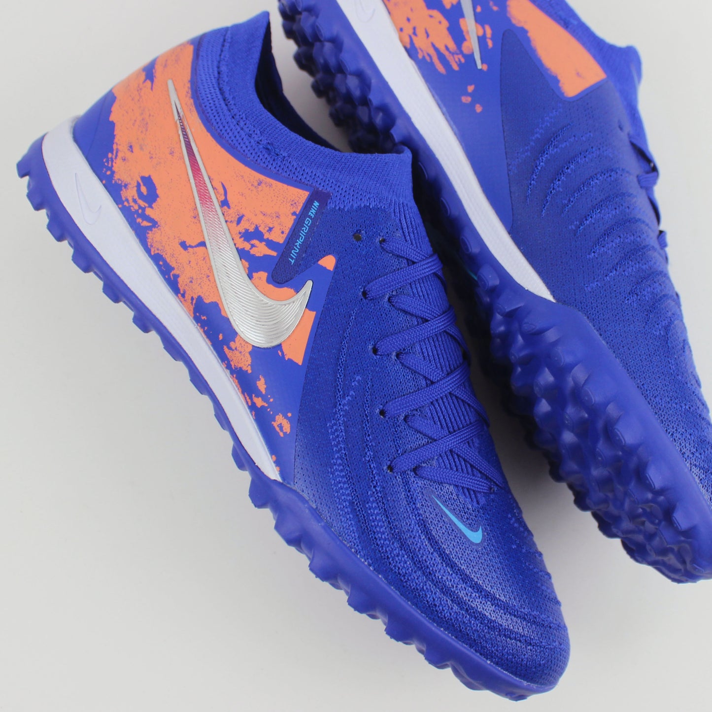 turf nike phantom gx II vapor (haaland blue edition)