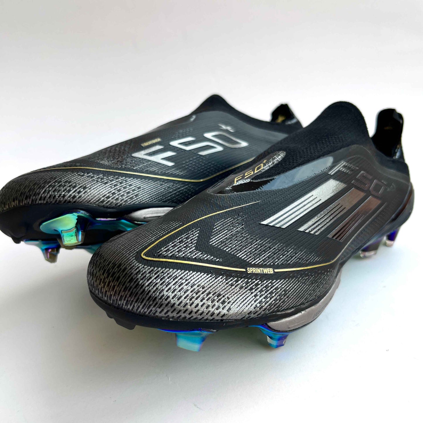 Adidas f50 light strike pro (lace less) black