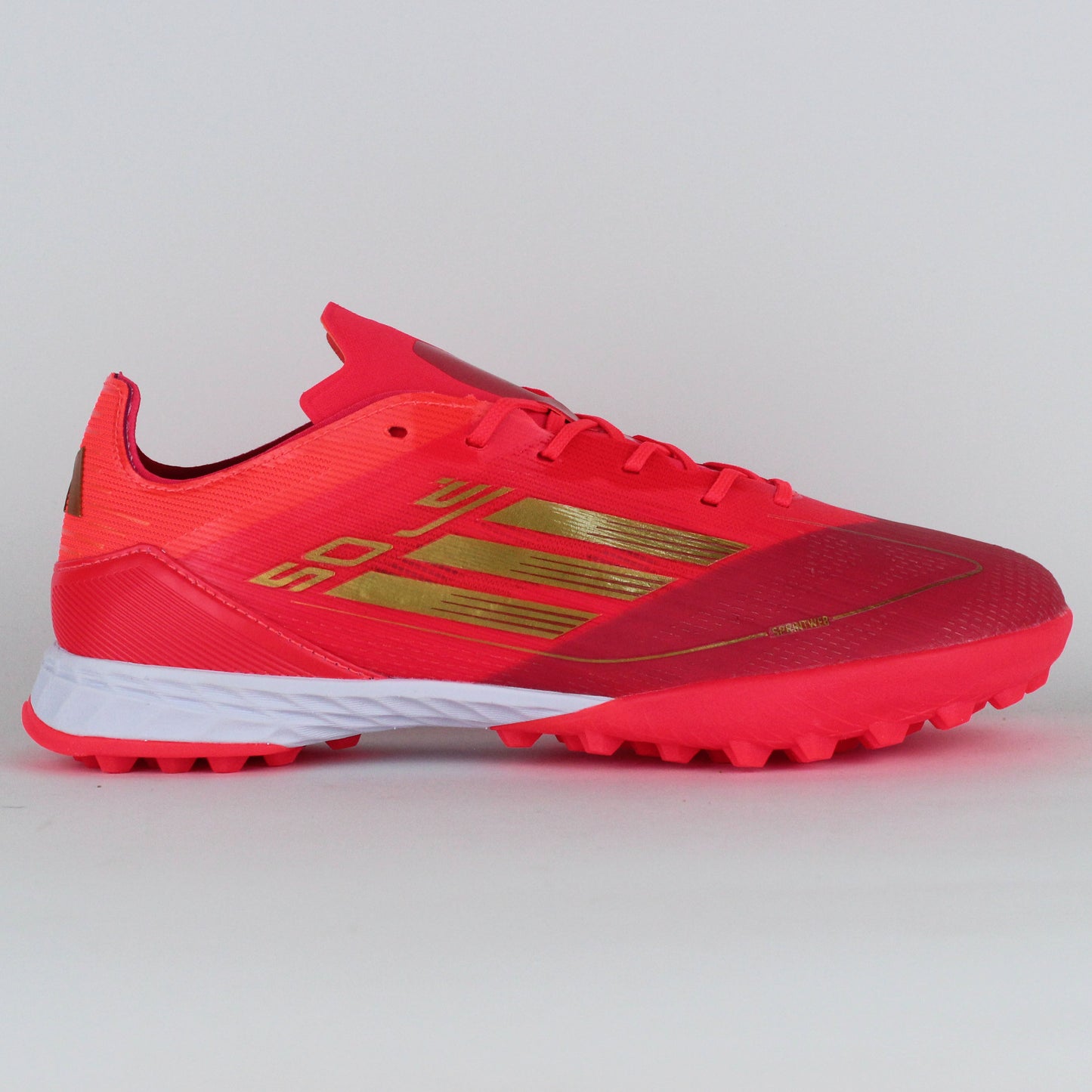 Turf Adidas F50 Laces (red-gold)