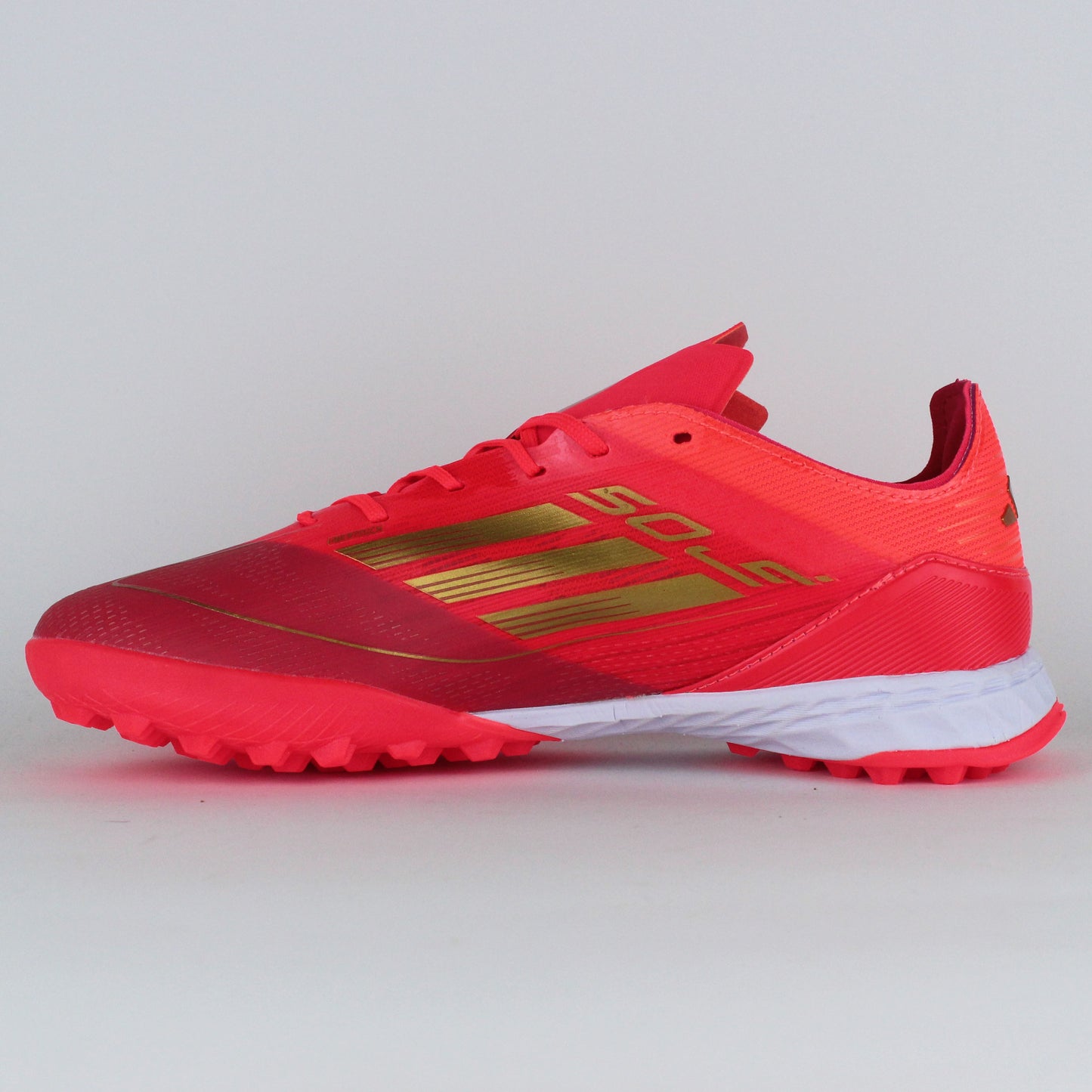 Turf Adidas F50 Laces (red-gold)