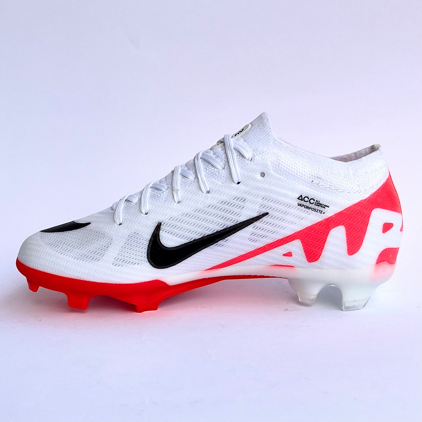 Nike Jr. Mercurial AirZoom Vapor FG ( white red )