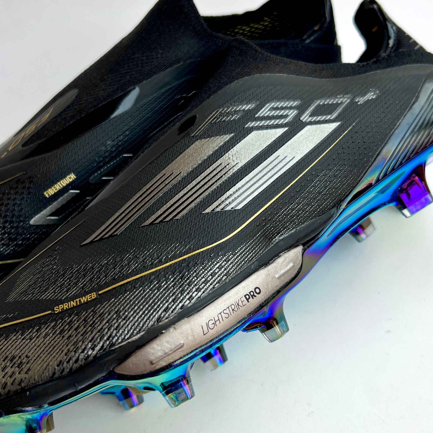 Adidas f50 light strike pro (lace less) black