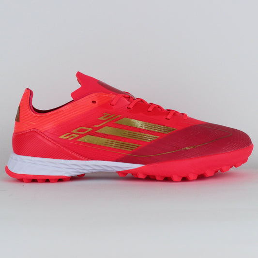 Turf Adidas F50 Laces (red-gold)
